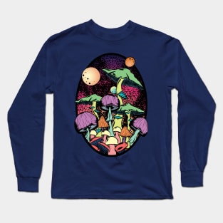 Mushroom Forest Long Sleeve T-Shirt